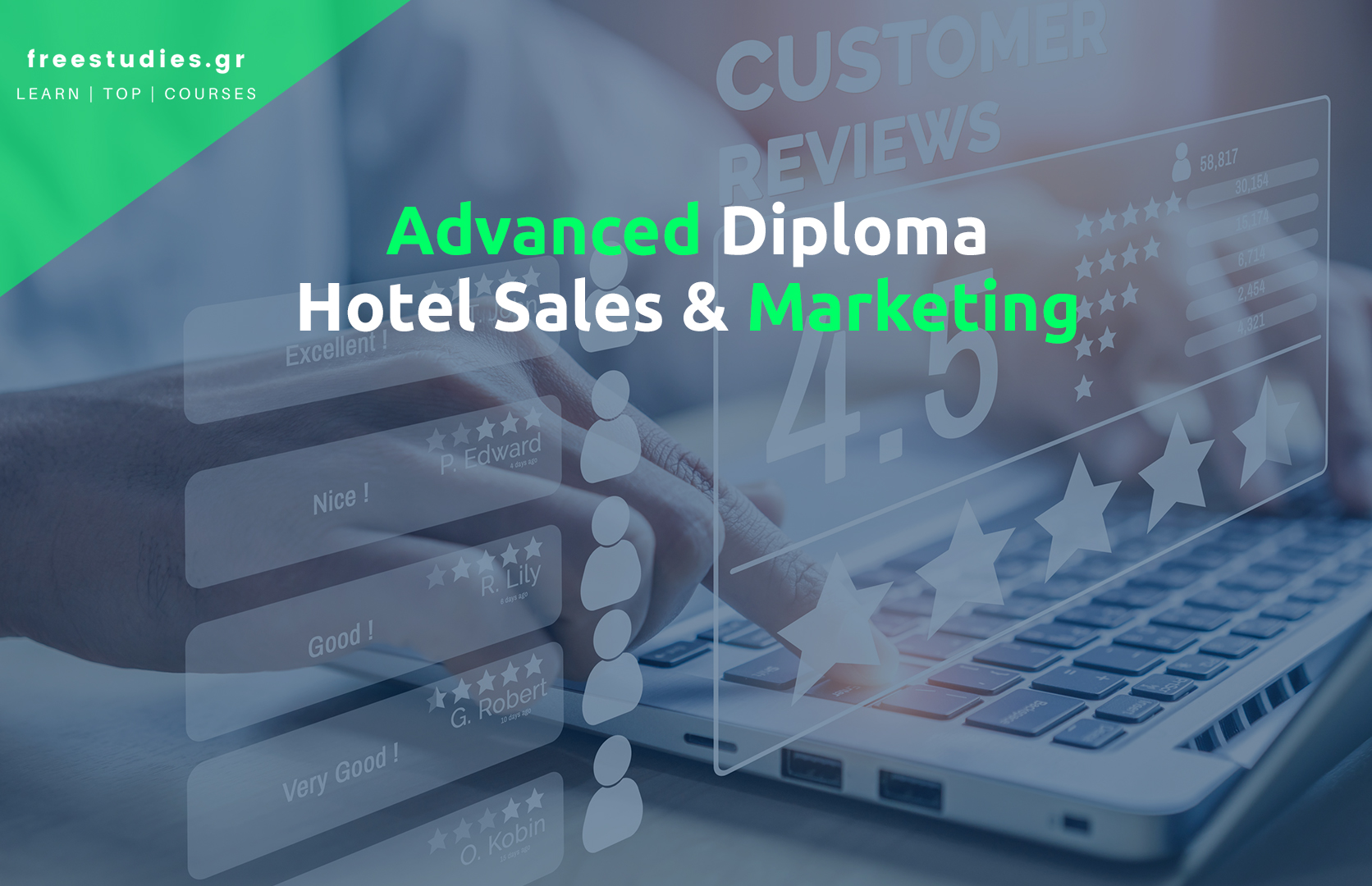 Advanced Diploma στη Διαχείριση On line Συστημάτων Ξενοδοχείων