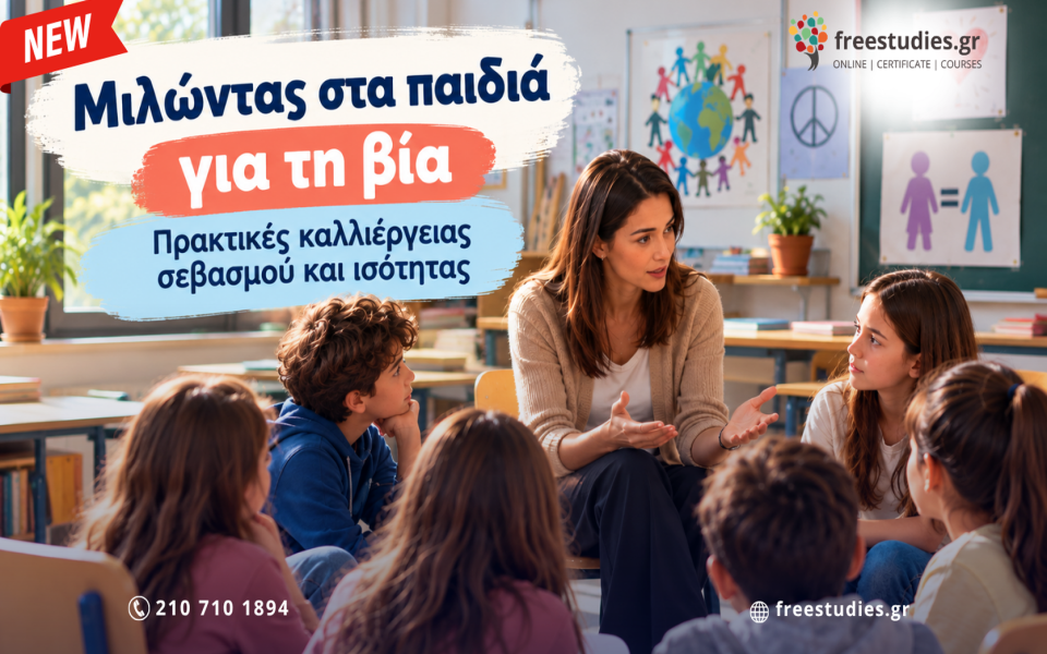 Μιλώντας στα παιδιά για τη βία – Πρακτικές καλλιέργειας σεβασμού και ισότητας